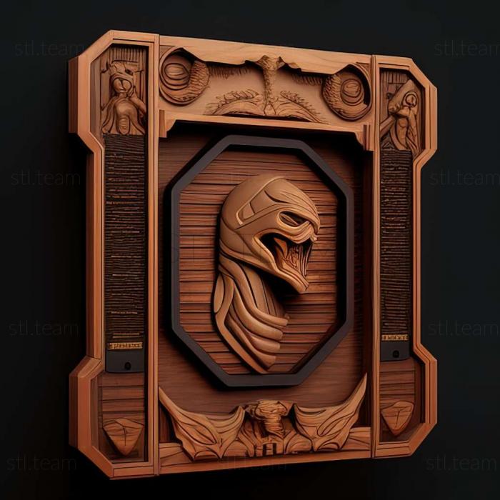 3D модель Mortal Kombat Аркадная коллекция игр (STL)
